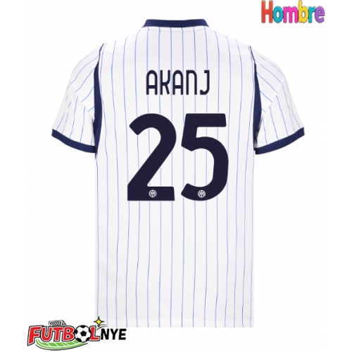 Camiseta Inter Milan Manuel Akanji #25 Visitante Equipación 2026-27 manga corta
